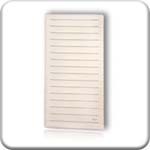 Radiateur lectrique vertical beige modle ALTEA