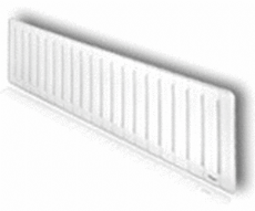 Radiateur lectrique horizontal blanc modle ALTEA ETROIT